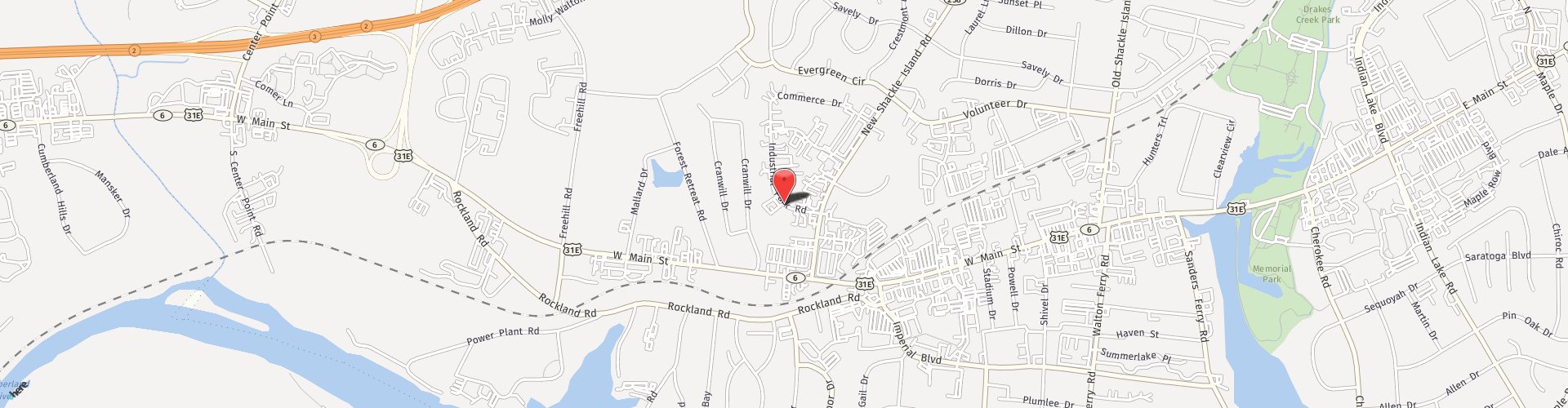 Location Map: 8 Industrial Park Dr. Hendersonville, TN 37075